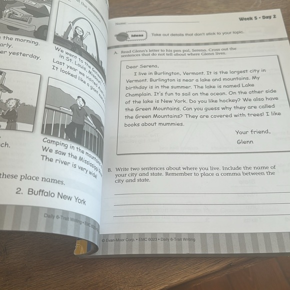 Evan-moor daily writing grade 3 - Picture 3 of 3